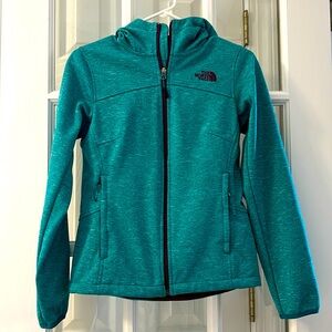 The North Face hoodie jacket. Green size XS/TP.